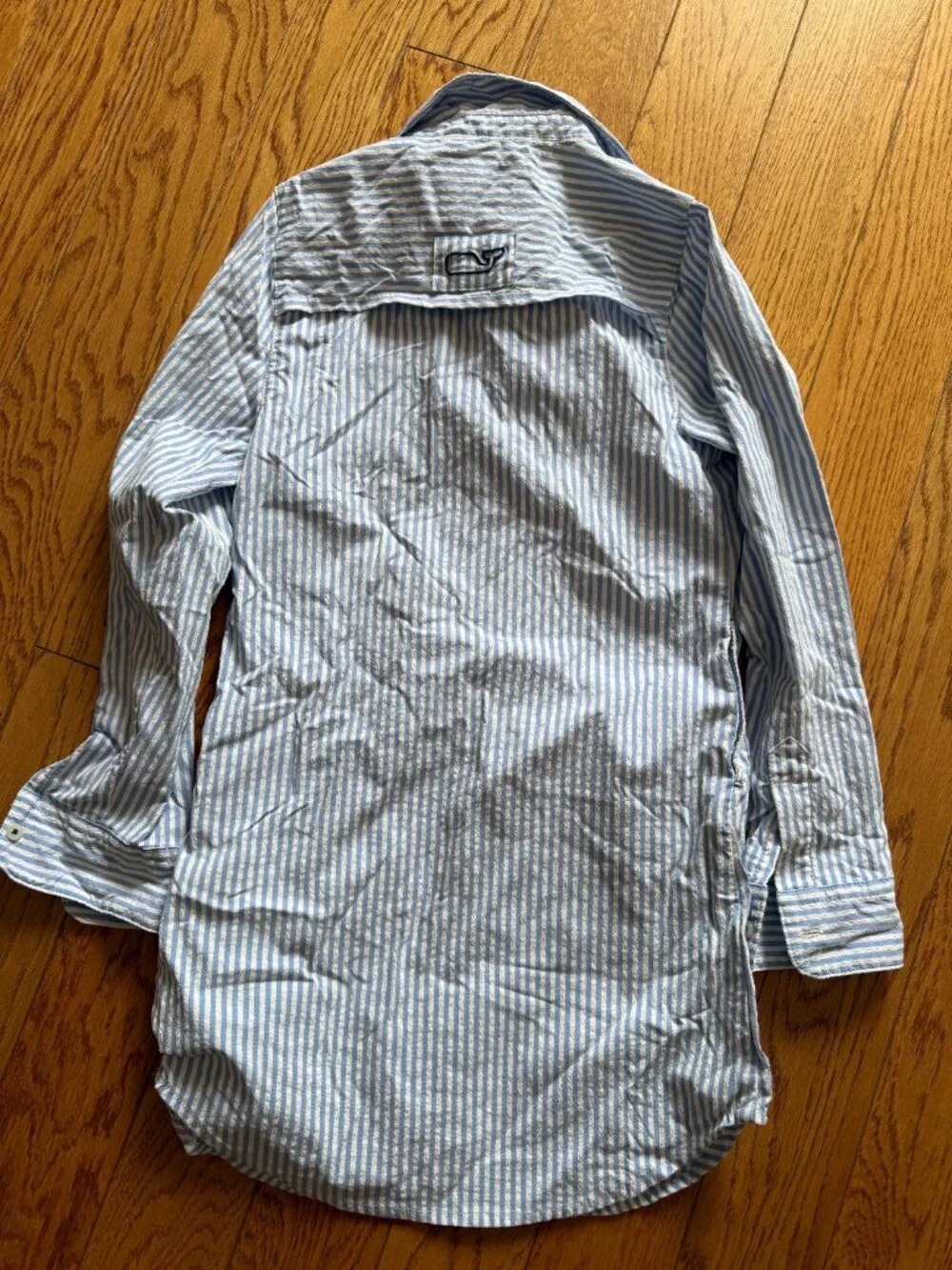 Girls Vineyard Vines Swim Cover up Blue/White Size XS
